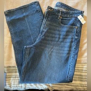 Old Navy Extra High Rise Sky-hi Wide leg jeans